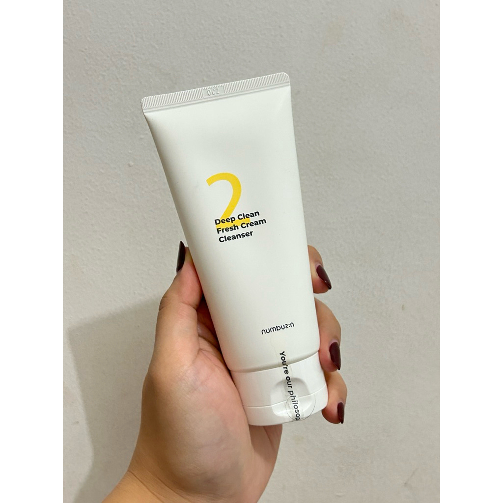 Numbuzin No.2 Deep Clean Fresh Cream Cleanser