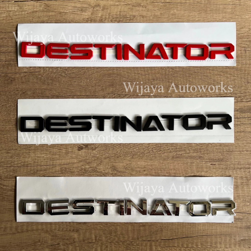 Emblem Kap Mesin Destinator Engine Hood Mobil Mitsubishi Destinator 2025 UP