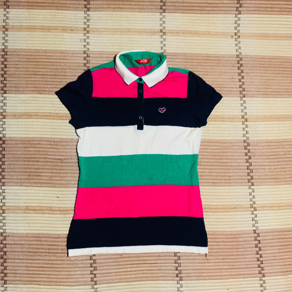 Kaos Polo Wanita FANTOM GOLF  60x42 Olahraga Original Second Preloved