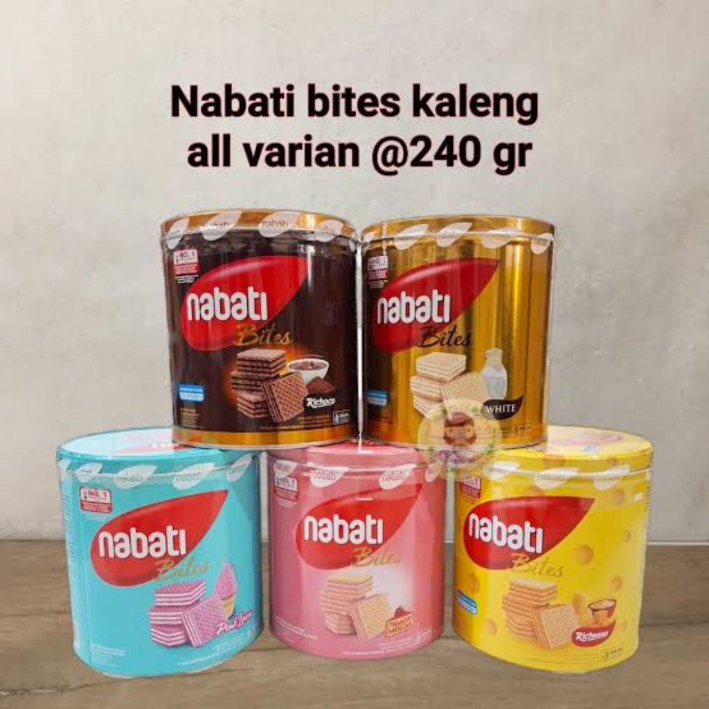 READY 1 KARTON (6 kaleng) NABATI KALENG JAJANAN LEBARAN MURAH