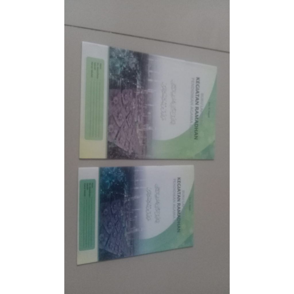 Buku Agenda Ramadhan SD, SMP, SMA