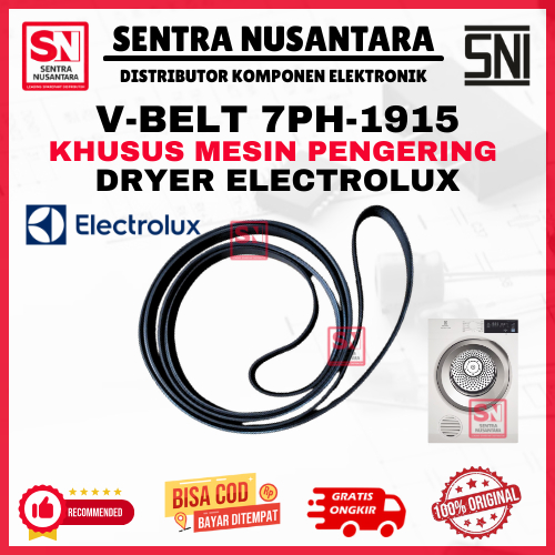KARET MESIN PENGERING 7PH-1915 ELECTROLUX ORIGINAL| BELTING DRYER LAUNDRY ELECTROLUX 7PH 1915 ASLI |