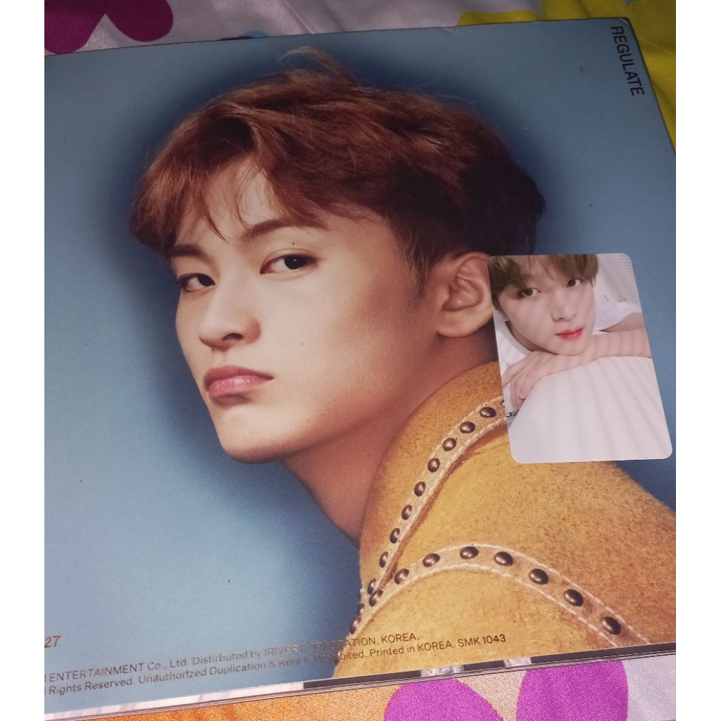 Album regulate mark nct (lil damage) + photocard haechan boboan