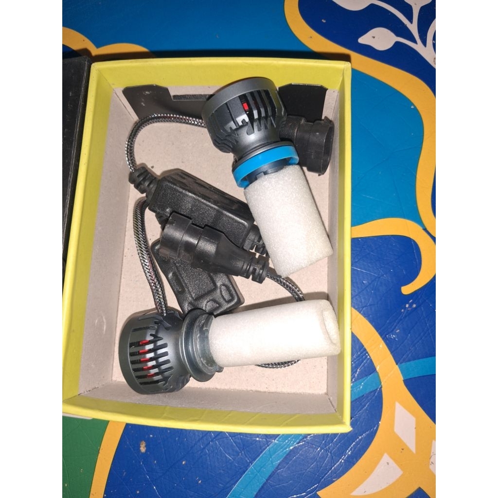 Headlamp mobil MASTER LED X16 H6 super bright, edisi salah beli