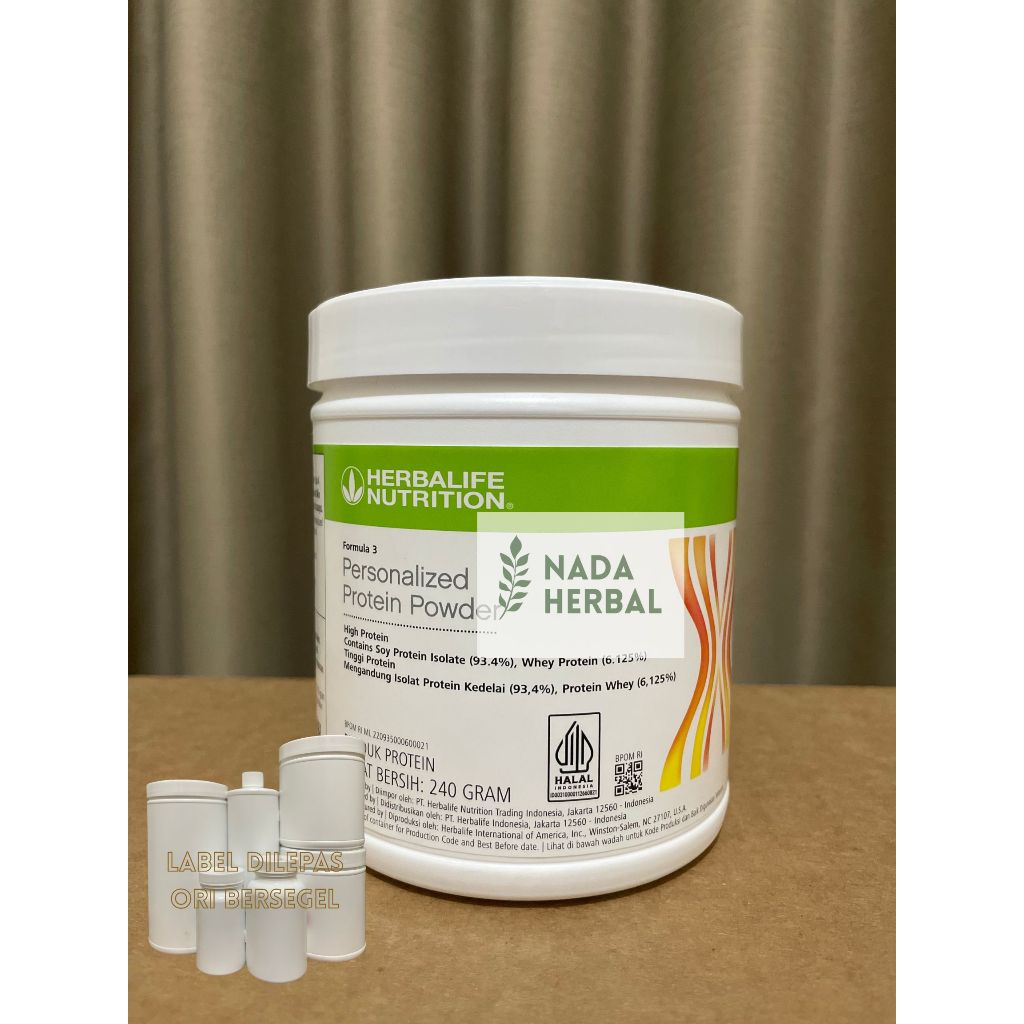 [Asuransi] [Lepas Label] PERSONALIZED PROTEIN POWDER PPP Herbalife HBL HL