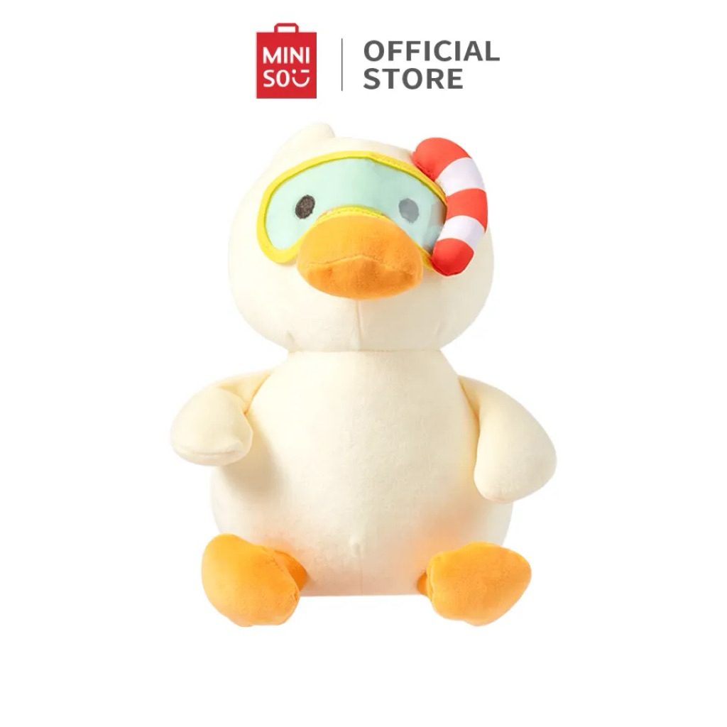 Miniso Duck Plush Toy Diving / boneka bebek