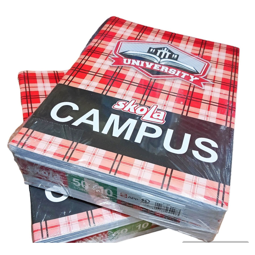 Buku Tulis besar Campus / Buku Campus 50 Lembar Isi 10 buku