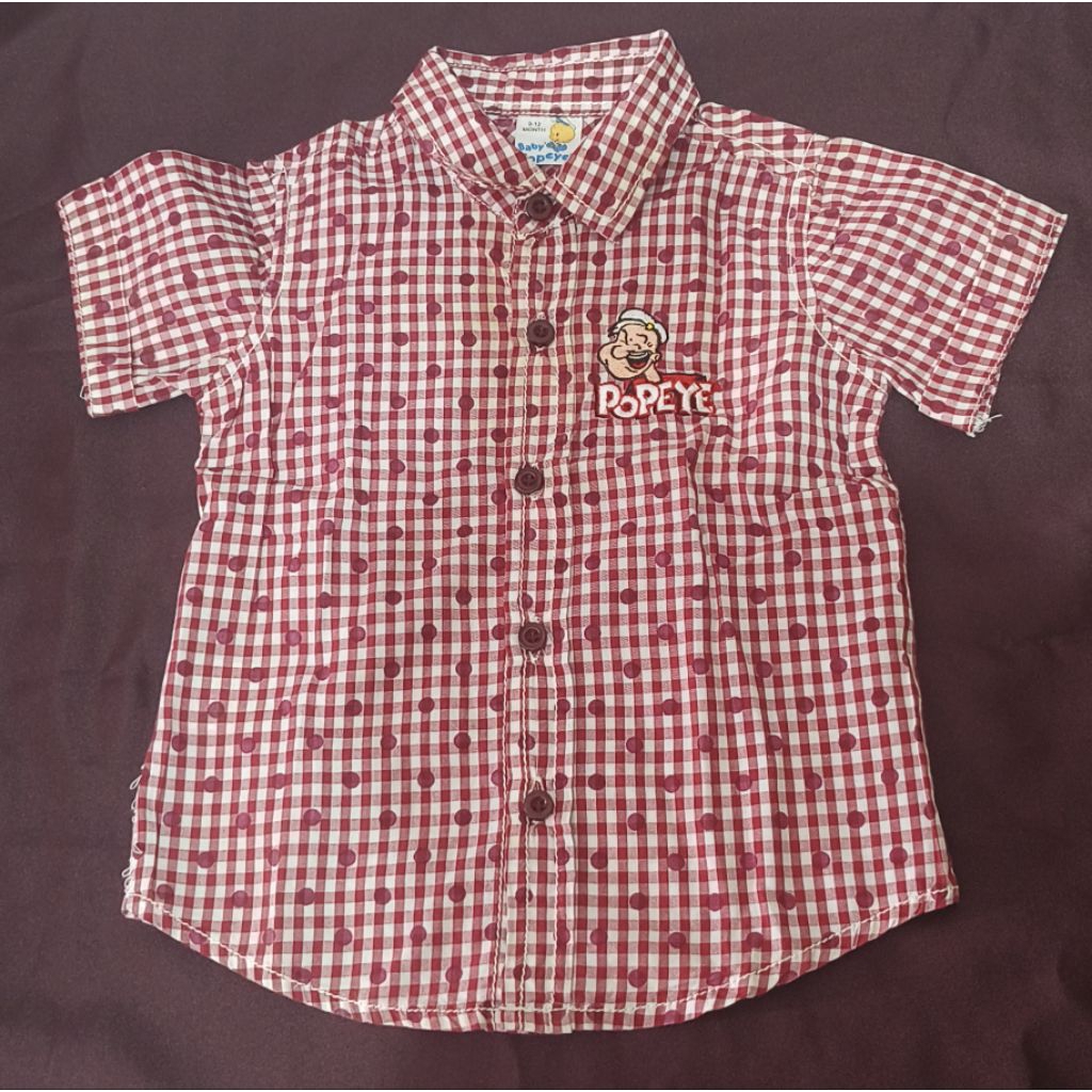Kemeja Baby Popeye