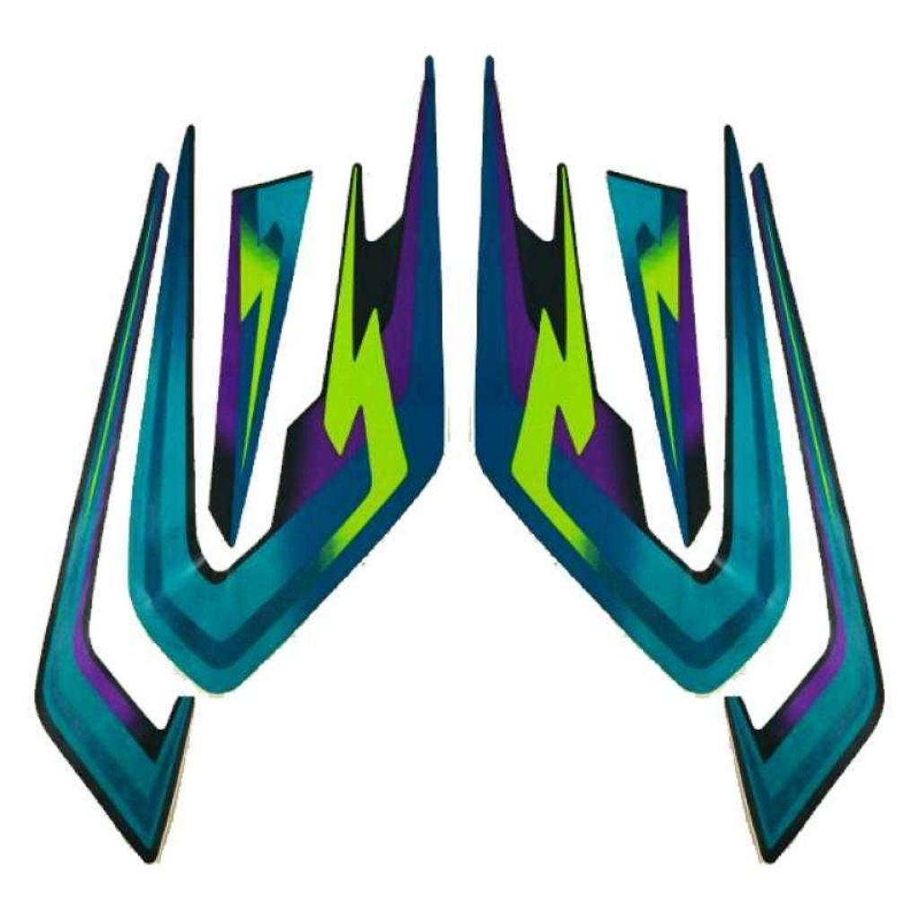 Striping stiker body motor Yamaha Rx S Spesial 1997 list bodi motor rx spesial tahun 1997