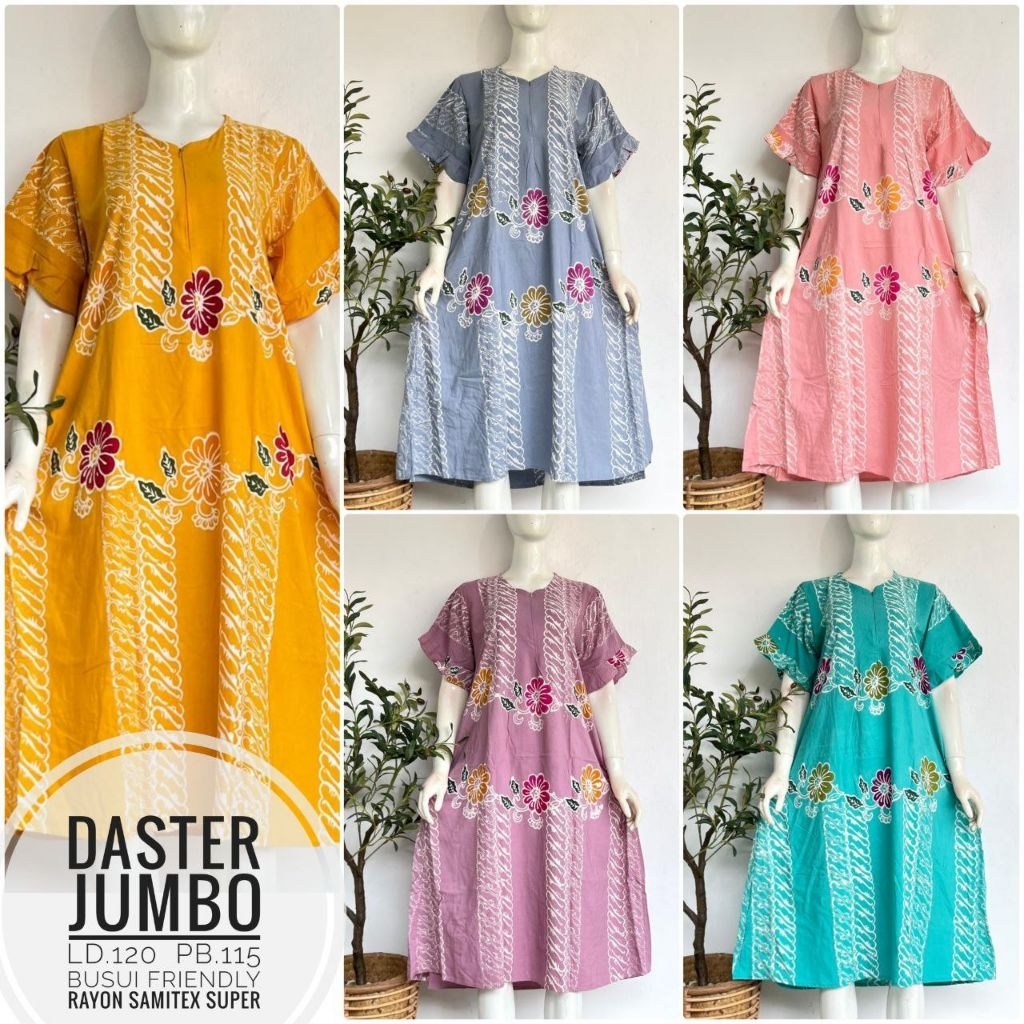 Daster Batik Murah Ukuran Standar LD 110 Kain Rayon Samitex Adem