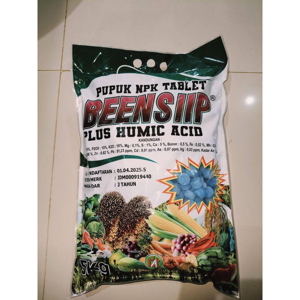 NPK TABLET BEENSIP 5KG
