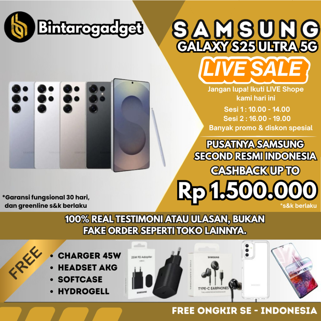 SEIN | Samsung Galaxy S25 ULTRA 5G | S24 ULTRA| S23 ULTRA | 1TB 512GB 256GB  Second Fullset Original