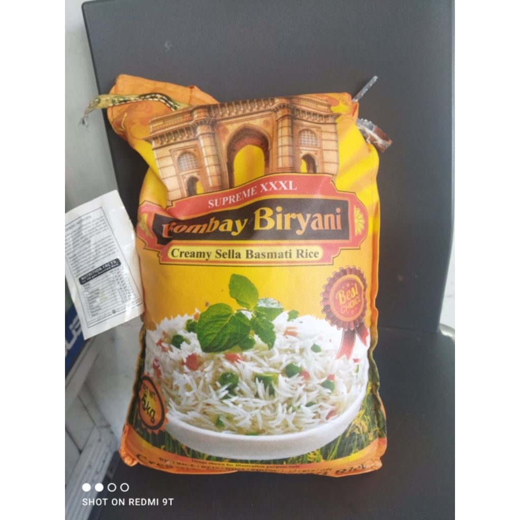 beras basmati atau beras india