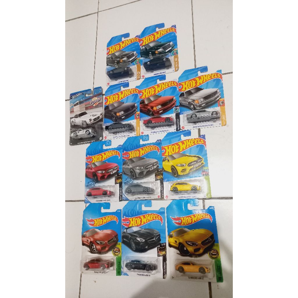 Hotwheels Mercy 4 PCS