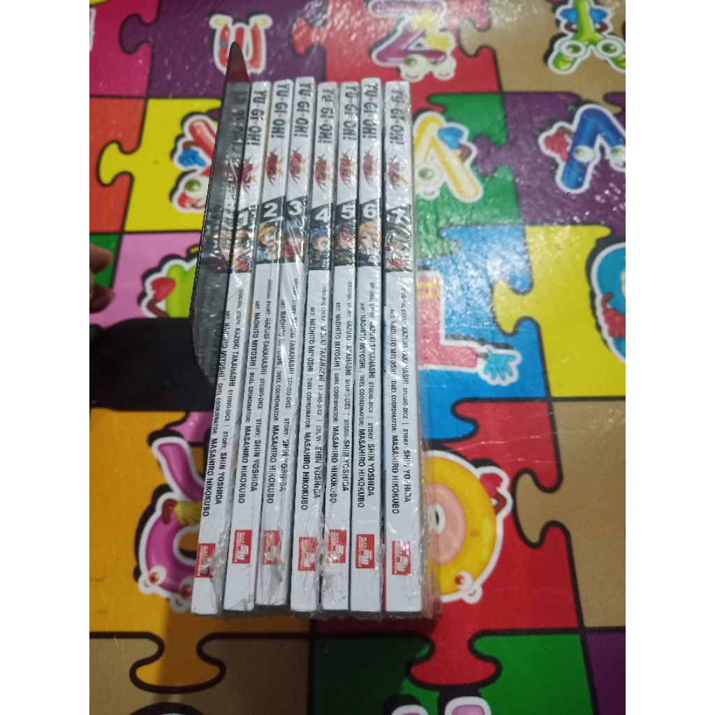 Set YUGIOH ARC V 1 - 7 End (Segel)