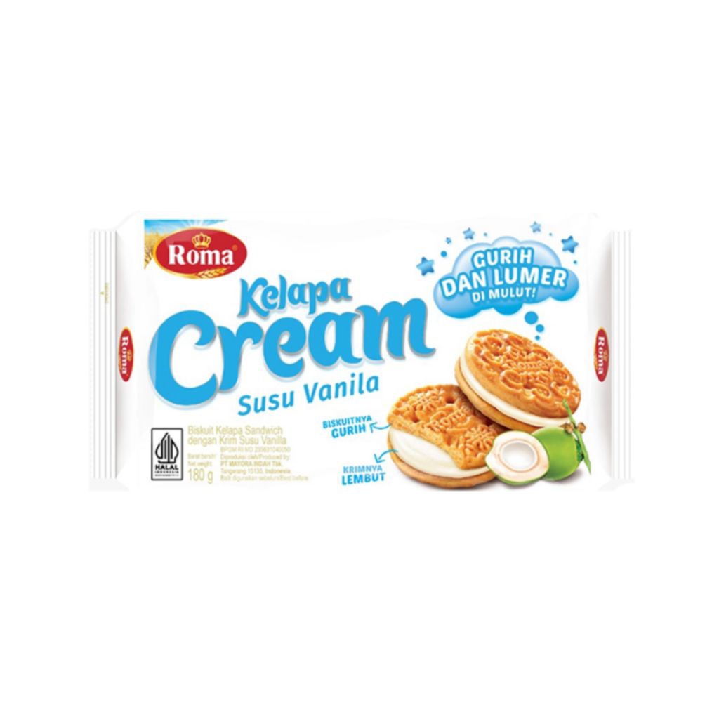 Roma Kelapa Cream Susu Vanila
