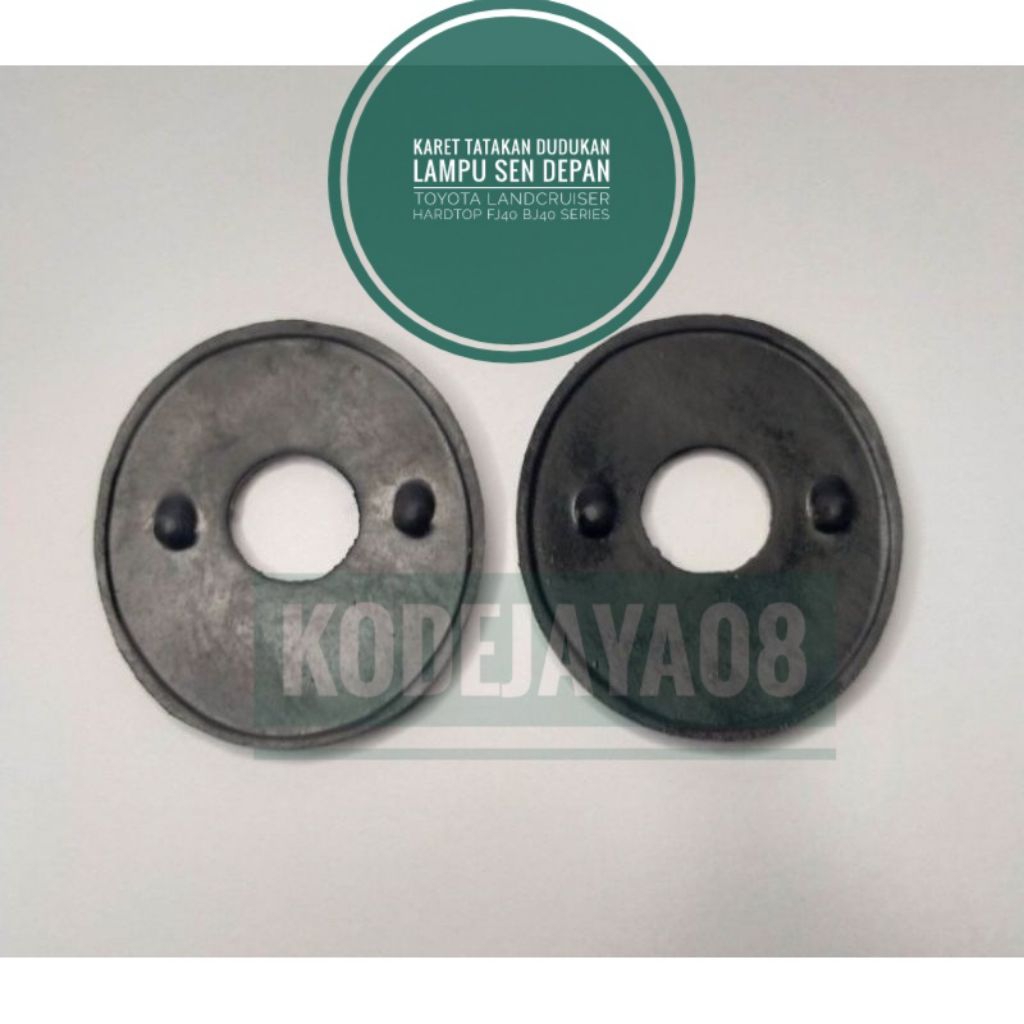 Karet Tatakan Dudukan Lampu Sen Depan Toyota Landcruiser Hardtop FJ40 BJ40 series sparepart mobil