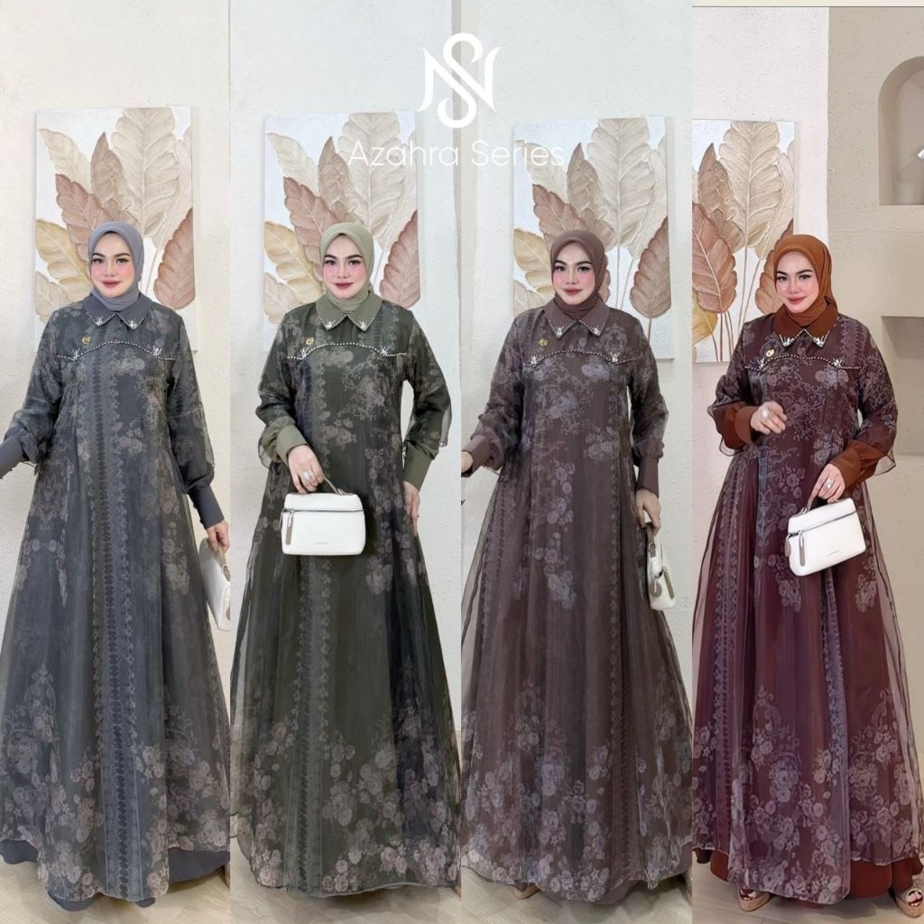 Azahra Series // COD Gamis Azahra by NaisSyari