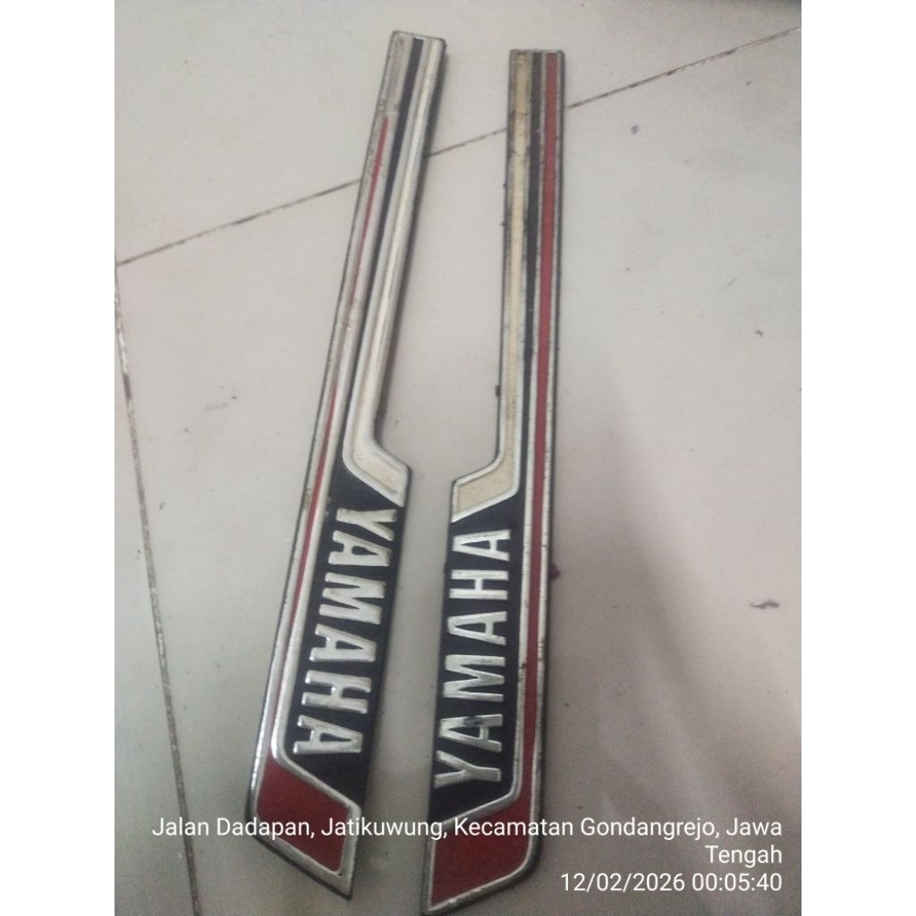 Emblem Cover Body Yamaha V80SDX V80SS Super Deluxe Robot