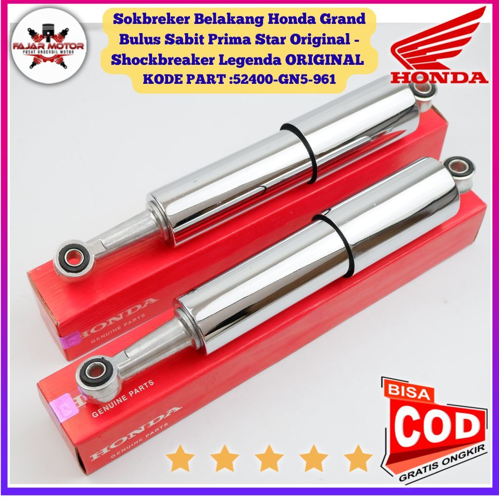 Shockbreaker Belakang Astrea Grand - Sok Honda Prima Star Original - Legenda 52400-GN5