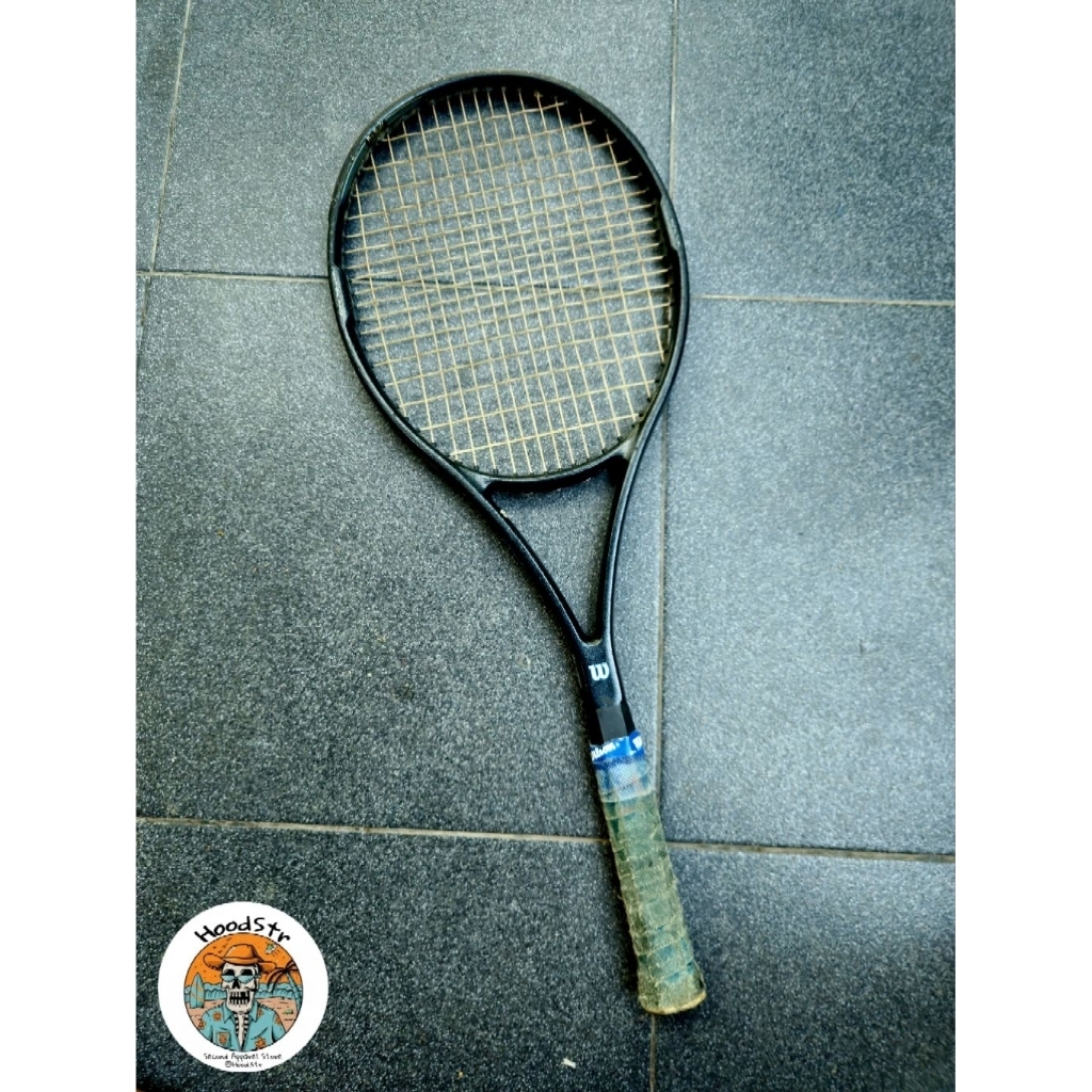Raket Tenis Wilson Pro Staff Graphite Power Taper Beam — Bekas Original