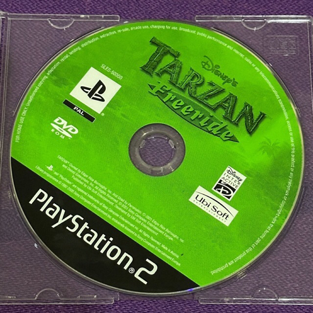 kaset ps2 ori pal tarzan freeride