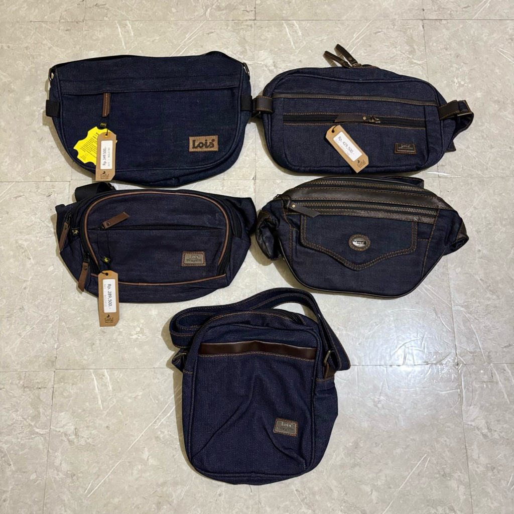 tas selempang lois pria original
