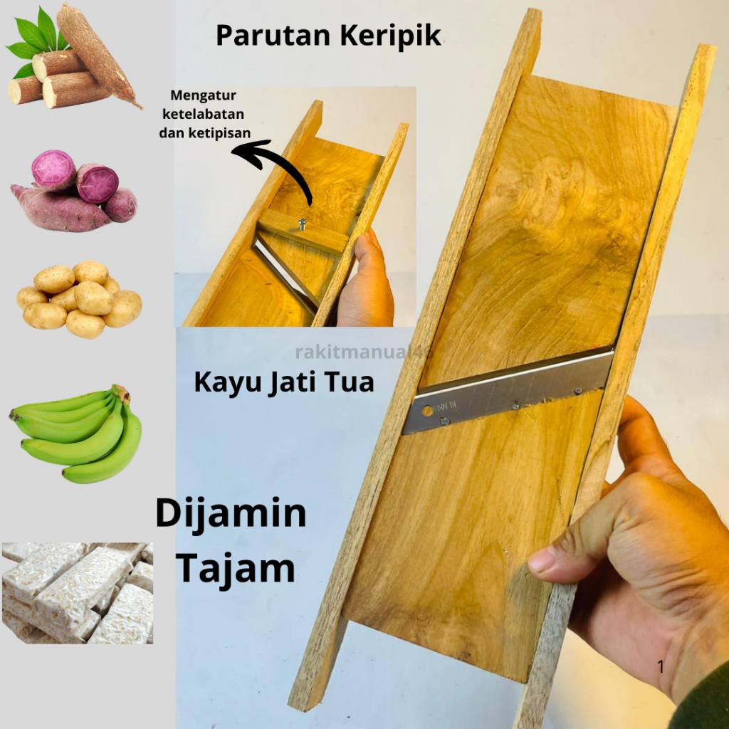 Parutan Keripik Kentang / Parutan Kripik Singkong / Parutan Serbaguna
