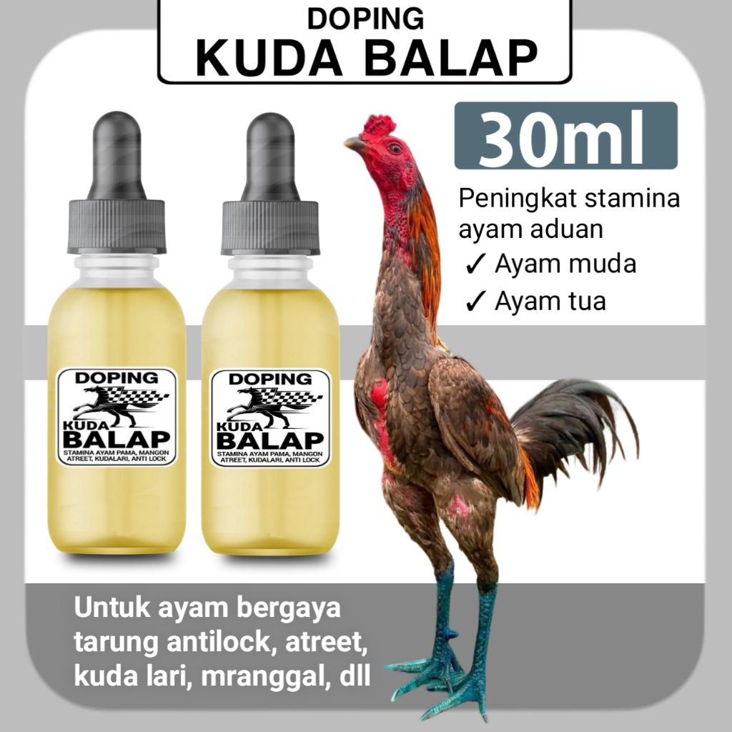 Vitamin ayam kuda lari
