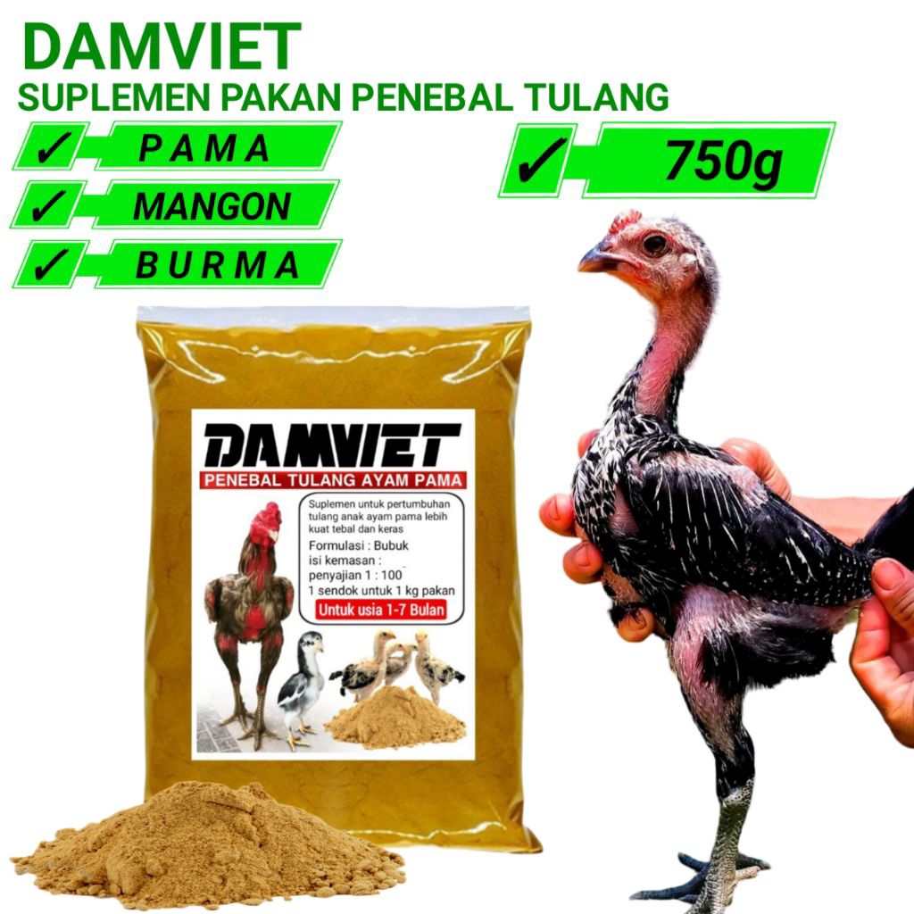 Pakan pembesaran anak ayam Pama Mangon Birma