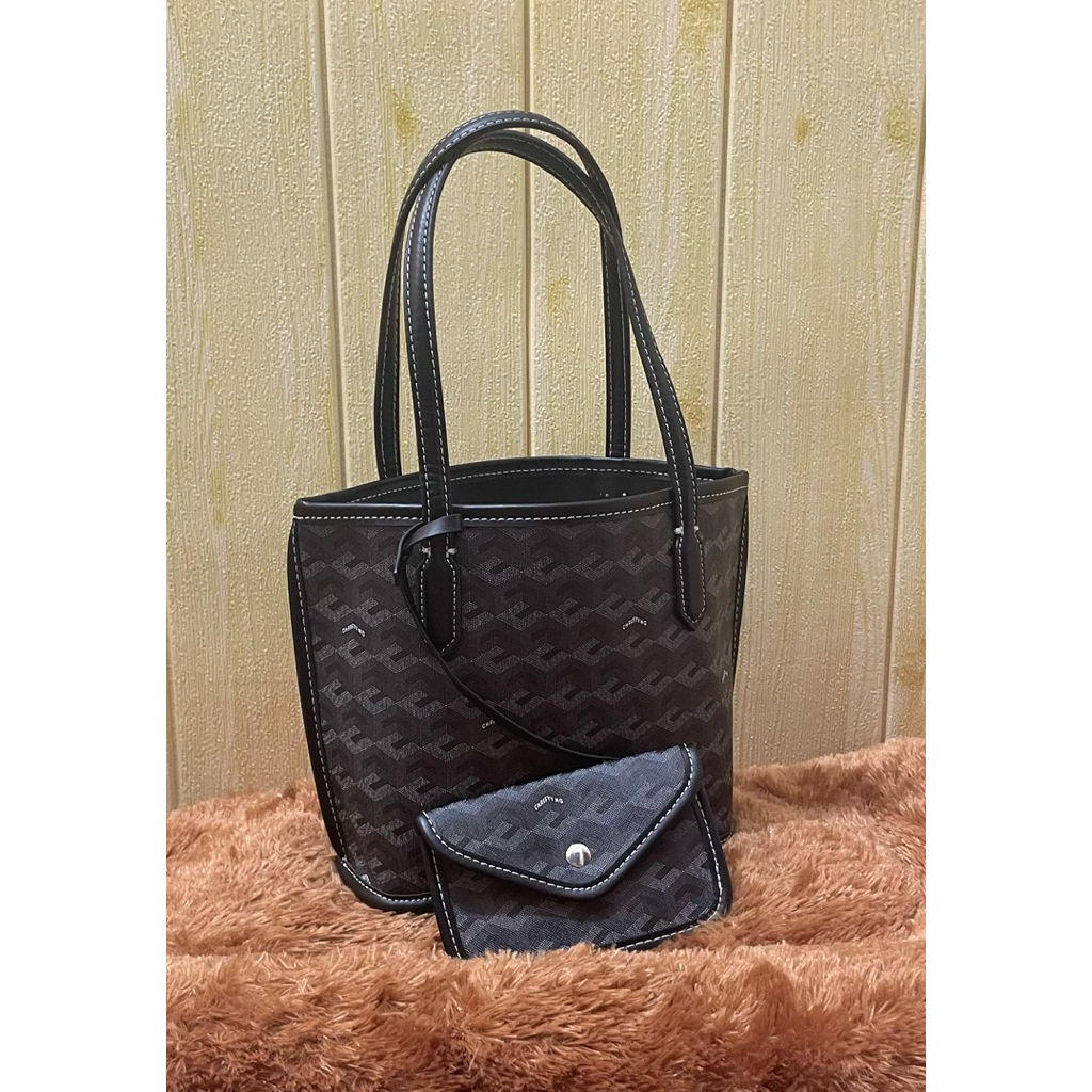 Tas Wanita Jinjing Tote Bag Cg Russo Size Mini/Medium