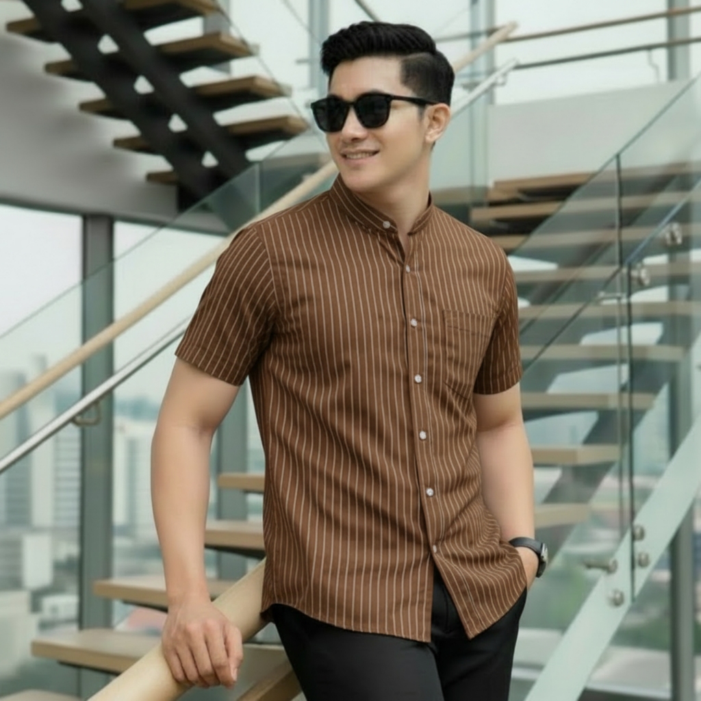 centroabr Kemko salur pria koko salur pria koko garis garis pria 2026