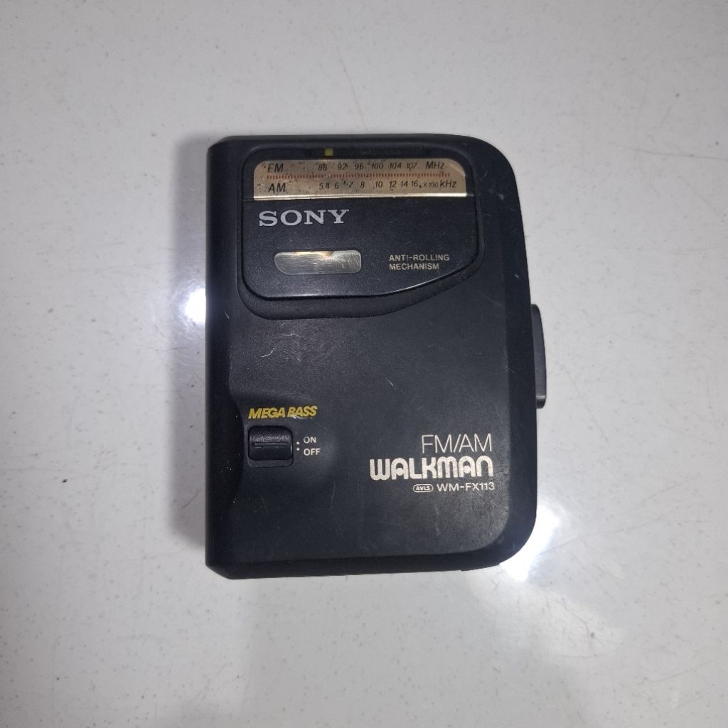 Walkman Sony Cassete Second Minus Mati