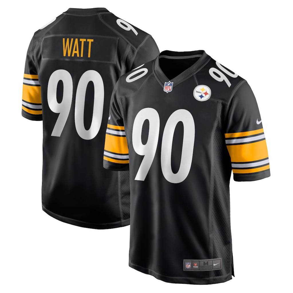 JERSEY MEN’S NFL PITTSBURGH STEELERS T.J WATT BLACK ORIGINAL AUTHENTIC