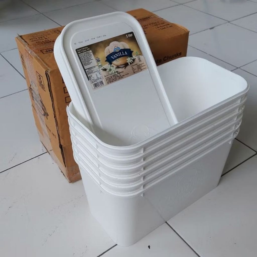 Box Ember Es Krim 5 Liter - Tahan Lama, Praktis, dan Multifungsi