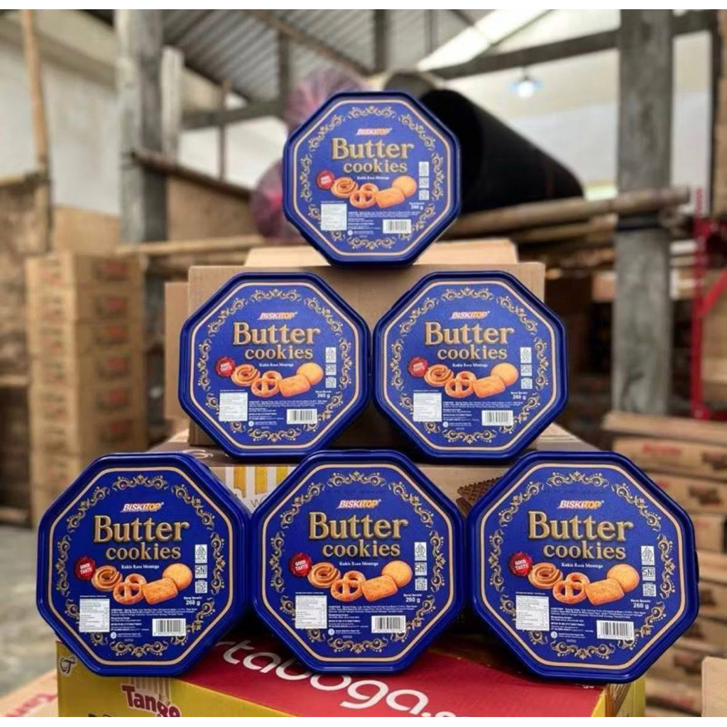biskitop butter cookies 260gr BISKITOP BUTTER COOKIES