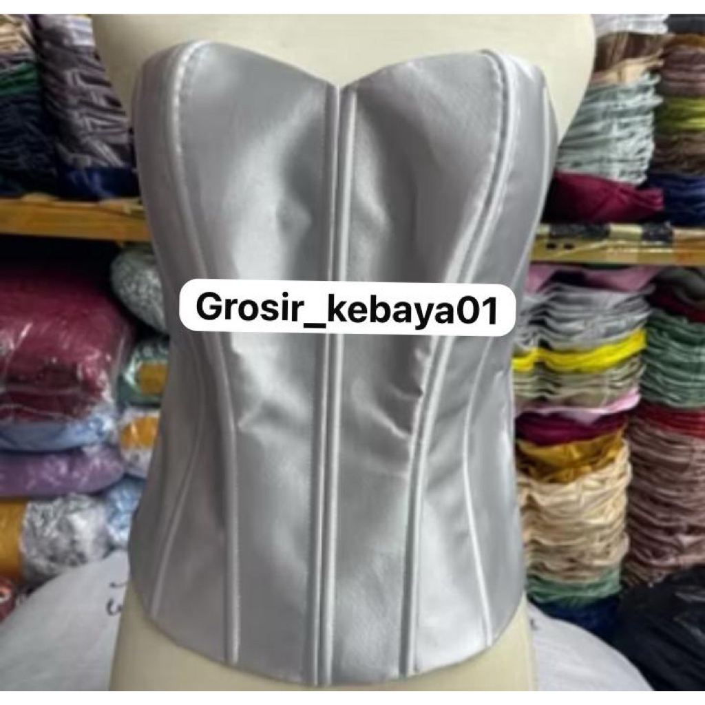 longtorso/kamisol/dalaman kebaya 8 tulang fashion kebaya