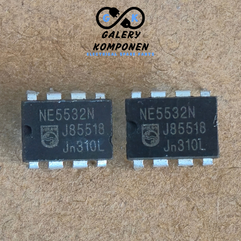 IC NE5532 PHILIPS ORIGINAL NE5532 NE 5532P DIP8 UPS