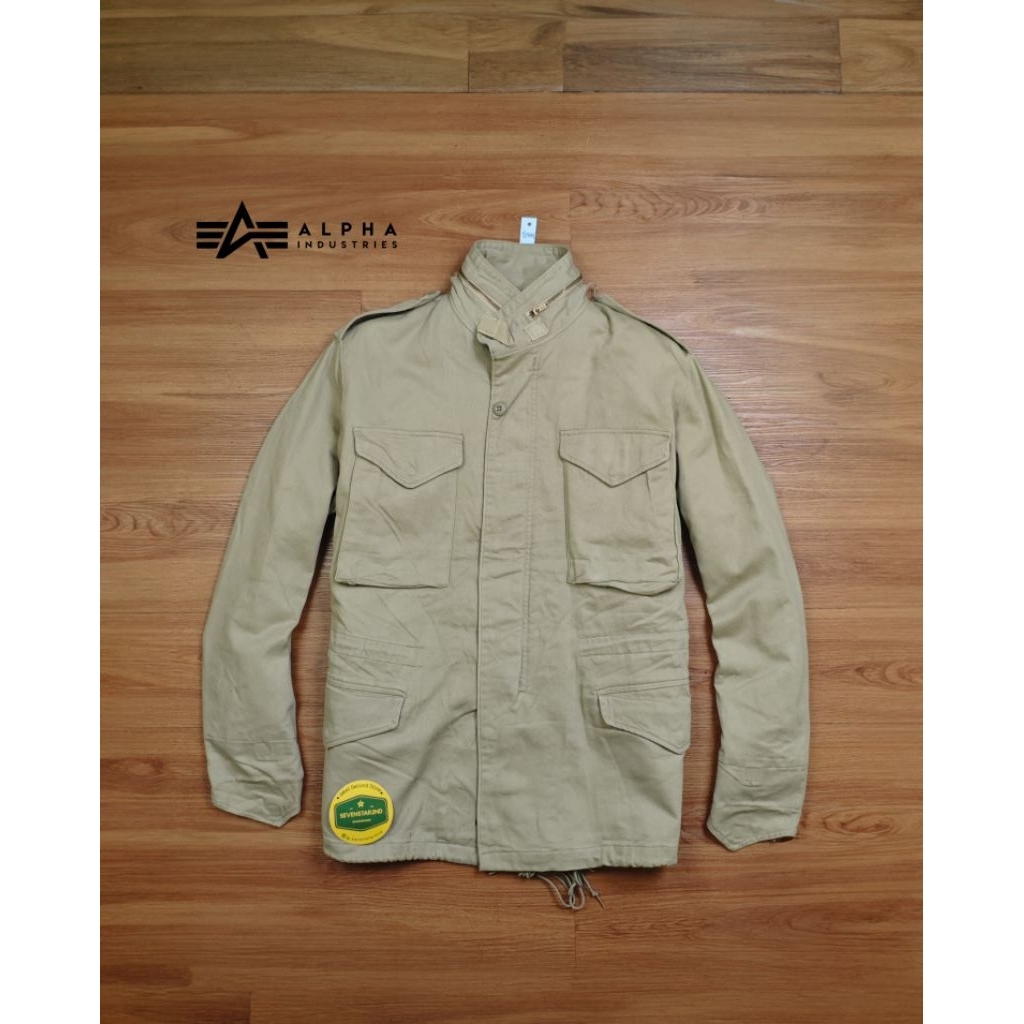 Vintage alpha industries M-65 military NATO canvas jacket