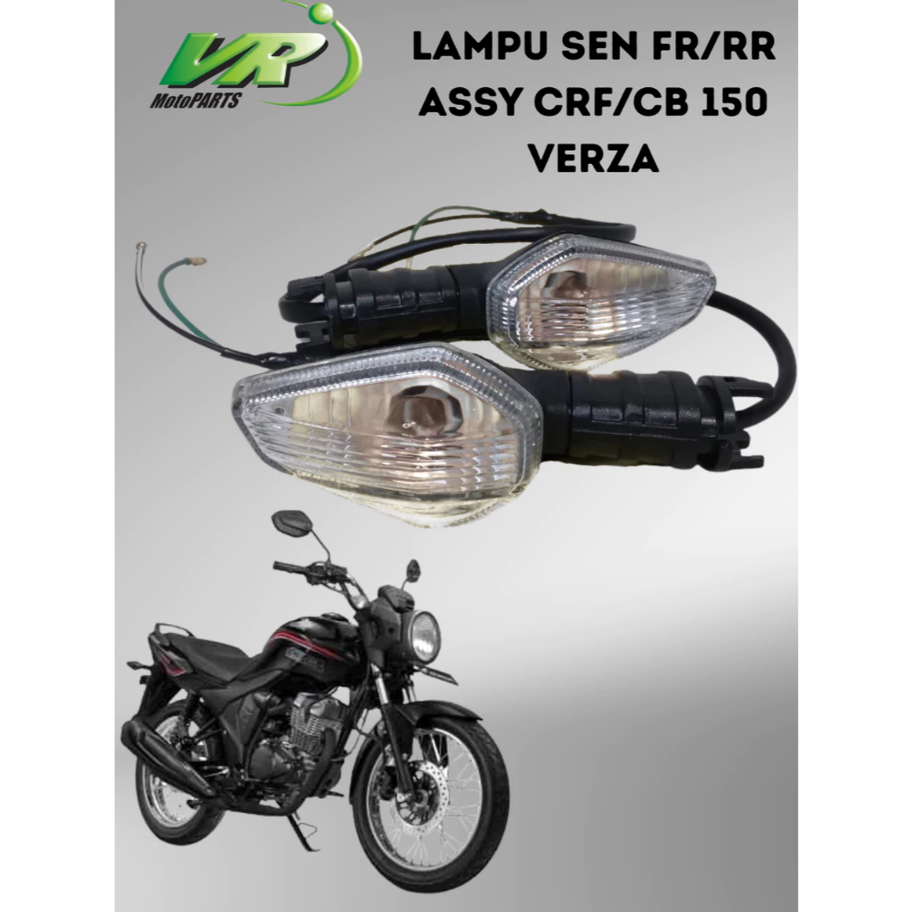 lampu sen cb verza vr Sen Assy Lampu Sein Depan Belakang Honda CB150R Verza Set Kiri Kanan