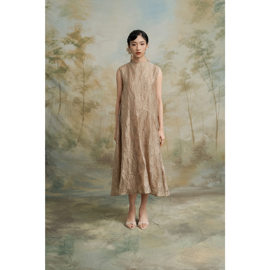 NOVERE - Lunpia Dress In Brookat