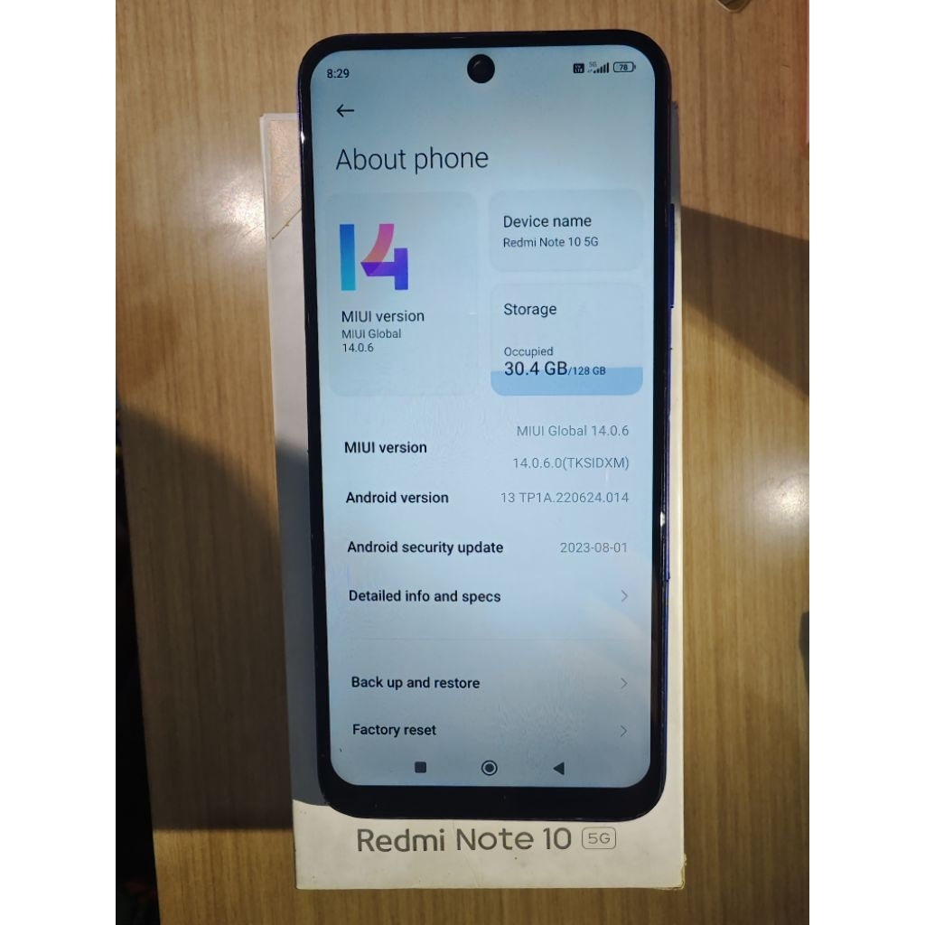Redmi Note 10 5G RAM 8/128 GB