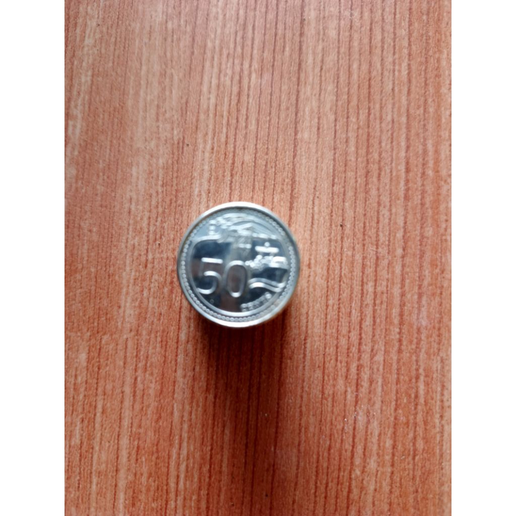 koin 50 singapore 2013 buat koleksi