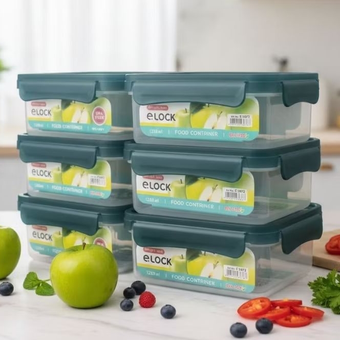 Toples Food Container Elianware 1200ML E-2672