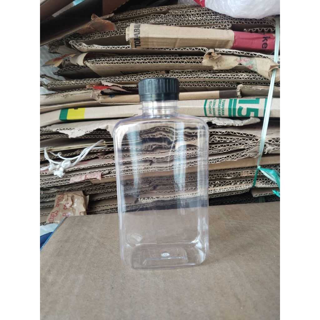 1 Slop (100 Pcs) Botol Cu 250 Ml / Botol Panda / Botol Plastik Gepeng 250Ml / Botol Gap 350Ml Tbk