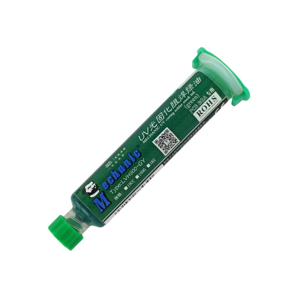 MECHANIC LY-UVH900 10CC GREEN OIL FOR REPARING BOARD CAT PCB ORIGINAL
