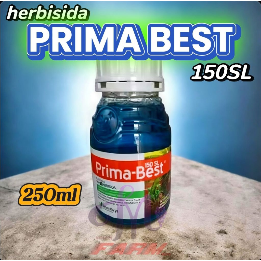 HERBISIDA RACUN RUMPUT PRIMA BEST 150SL KEMASAN 250ML