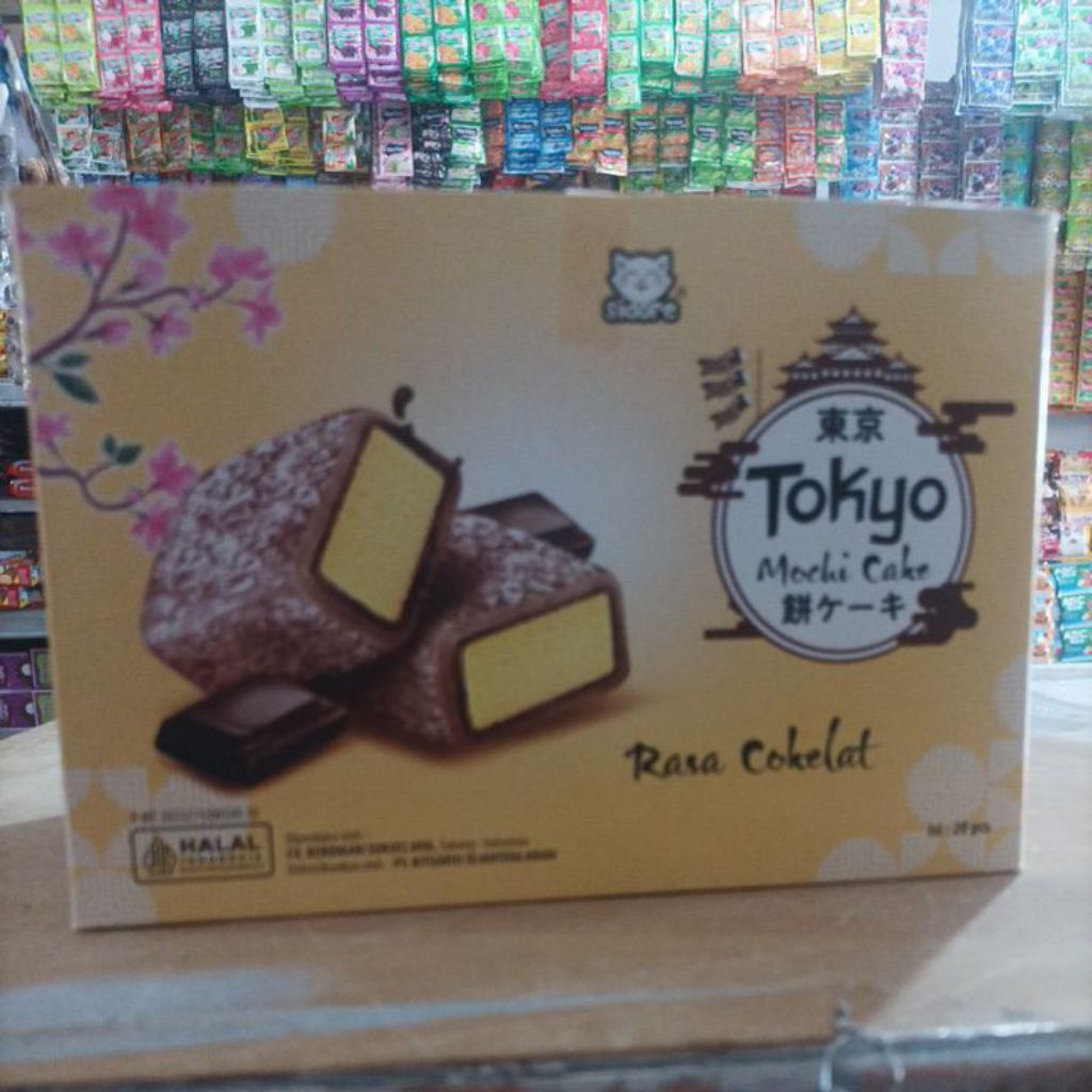 Sidore tokyo mochi cake coklat(20ps)