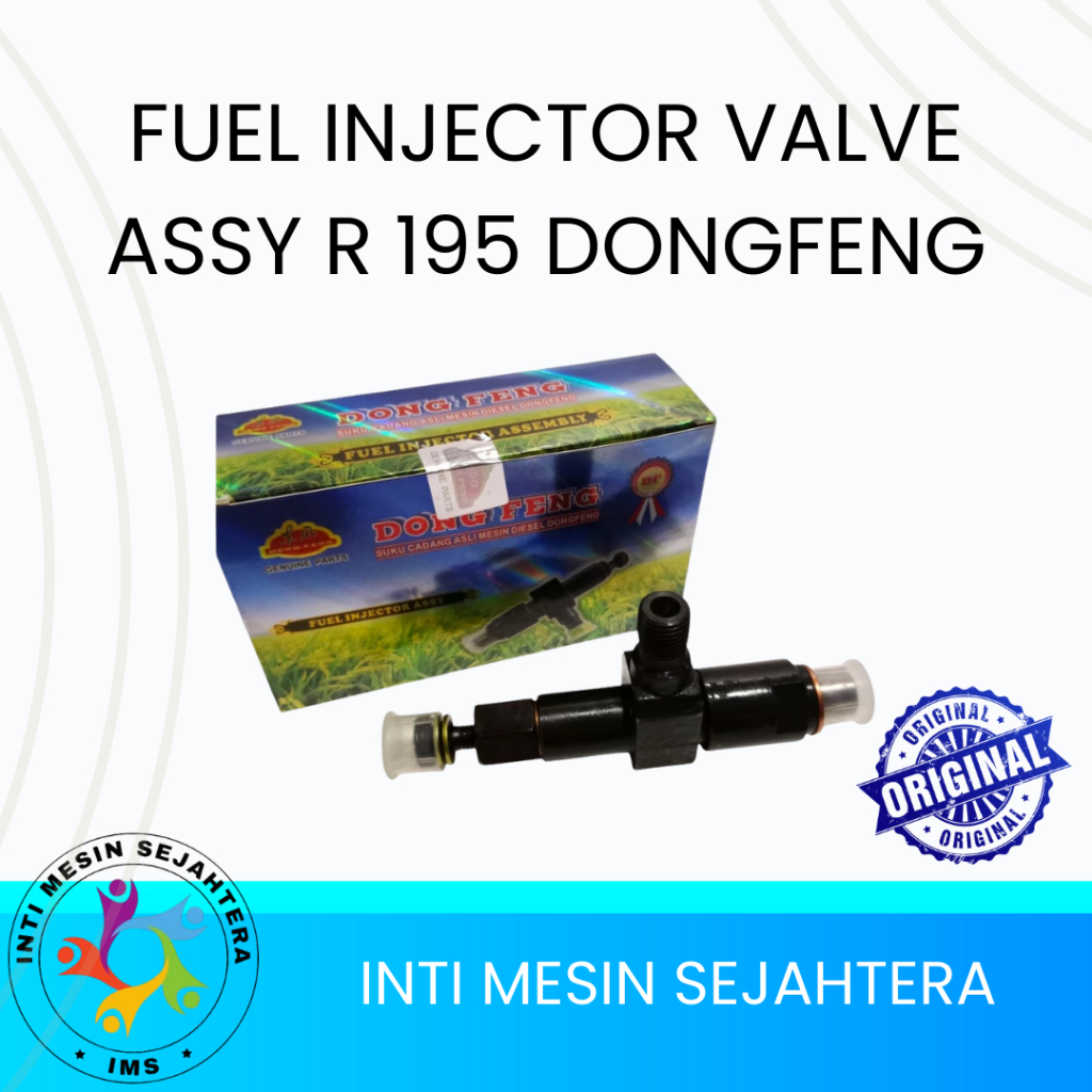 Fuel Injector Valve Assy S195 Dongfeng / Nozzle Injektor DF S 195 Diesel Original