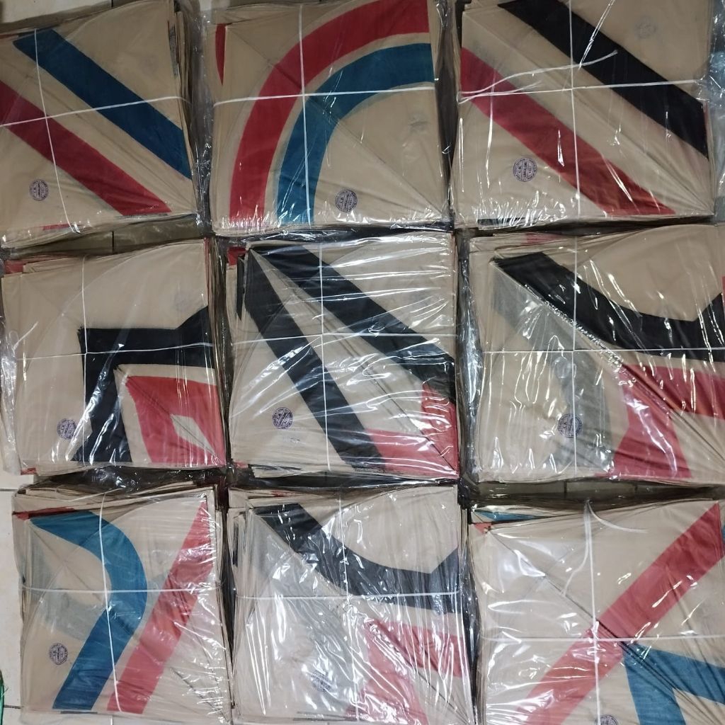 (100 pcs)  layangan ck cap cangklong sukabumi